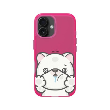 iPhone 16 Clear 粉漾桃 - 嗨小強 Hi John - 看玻璃