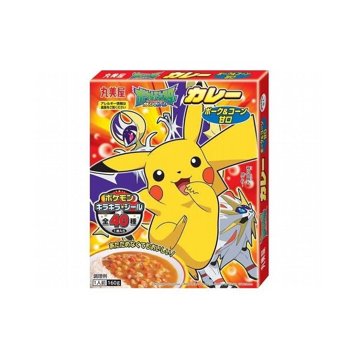 ポケモンカレー ポークコーン 甘口 160g