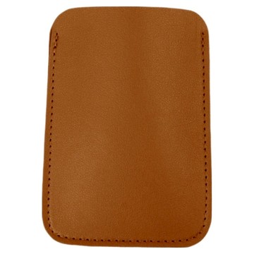 DAYA 行動電源薄型皮革收納套  焦糖棕  1個