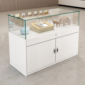 ??快速出貨 可開發票 珠寶首飾柜臺樣品展覽陳列柜博物館文物展臺商場玻璃柜展示柜