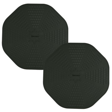 Incoc 電磁爐保護墊 Set 2個 韓國製造 24x24 公分  卡其黑