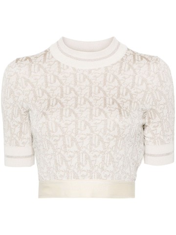 Maglione in maglia monogram