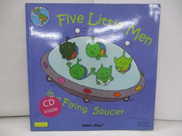 【書寶二手書T4／少年童書_ZNN】Five Little Men in a Flying Saucer_Crisp, Dan (ILT)