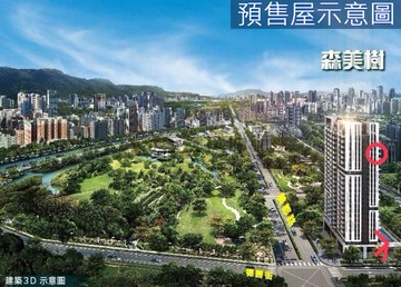 森美樹~中都濕地公園第一排 景觀邊間二房平車｜高雄市三民區美都路