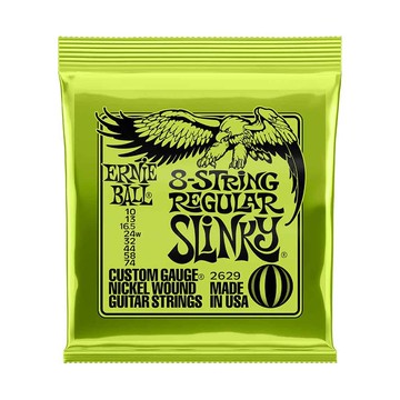 Ernie Ball 2629 8-String Regular Slinky 8弦 10-74 鎳纏繞 電吉他弦