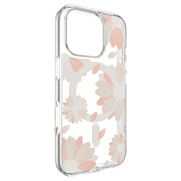 SwitchEasy 魚骨牌 Style M 磁吸印花防摔手機殼  iPhone 16 Pro  粉花