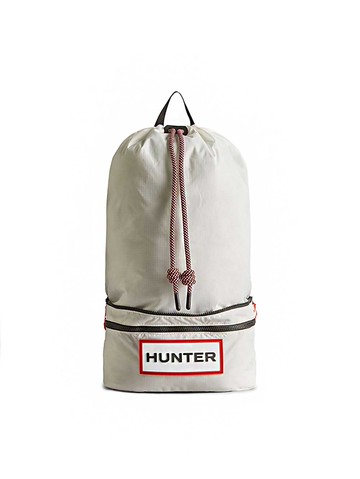 Hunter 白色 防潑水 尼龍 束口大後背包 H5836 (UBB1519NRS WRB)