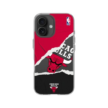 iPhone 16 Clear 透明 - NBA - 熱血系列-芝加哥公牛 Chicago Bulls - Sweat and Tears