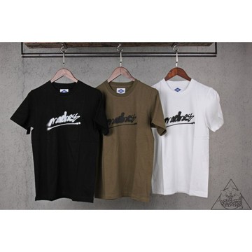 【HYDRA】MADNESS PRINT TEE 余文樂 草寫LOGO 短T 黑 白 軍綠【MDNS005】