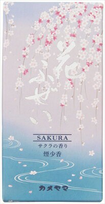 【 カメヤマ 】花韻櫻花香 少煙型 【80組】香 日本必買 | 日本樂天熱銷