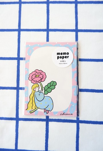 便箋紙A7【單花痴】