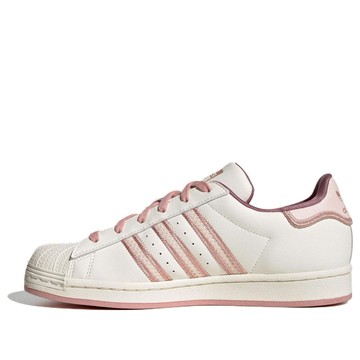 WMNS Adidas Originals Superstar Shoes Cream White Pink