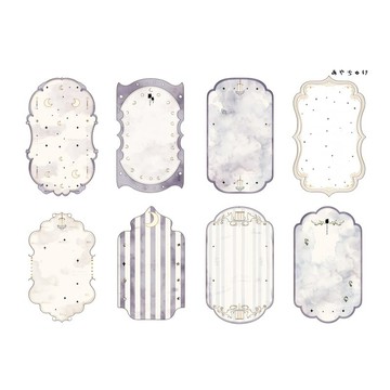 【9 月新品】20-147-0079 裁切紙 幻想復古浪漫喫茶