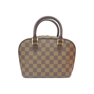 LOUIS VUITTON LV 路易威登 棕色 棋盤格 PVC塗層帆布 Sarria Mini 手提包 N51286 【二手名牌BRAND OFF】