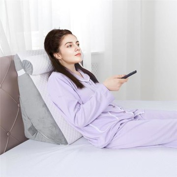 可調節術后楔形枕套裝緩解背部疼痛胃酸倒流腿部支撐抬高三角枕