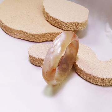 【手鐲】櫻花瑪瑙手環 |紅半壁|花群|  療癒水晶| 能量平衡