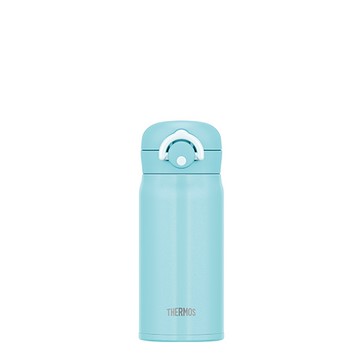 【THERMOS膳魔師】輕巧變保溫瓶_JNR-351系列_350ml_冰湖綠