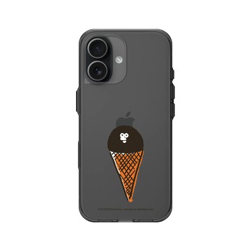 iPhone 17 Clear (相機按鈕) 酷墨灰 - 奧樂雞 Ology - 奧樂雞冰淇淋