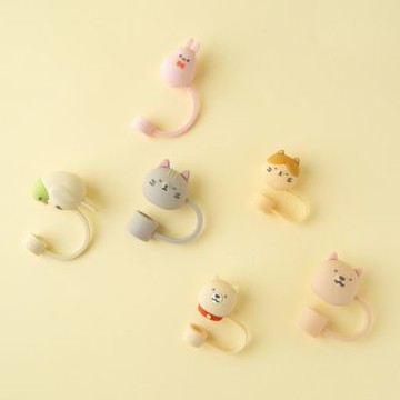 【Oolab 良杯製所】陪伴系列 矽膠防塵吸管蓋(六款可選)