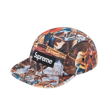 Supreme x Ernie Barnes SS25 Week10 Camp Cap 舞廳 五分割帽