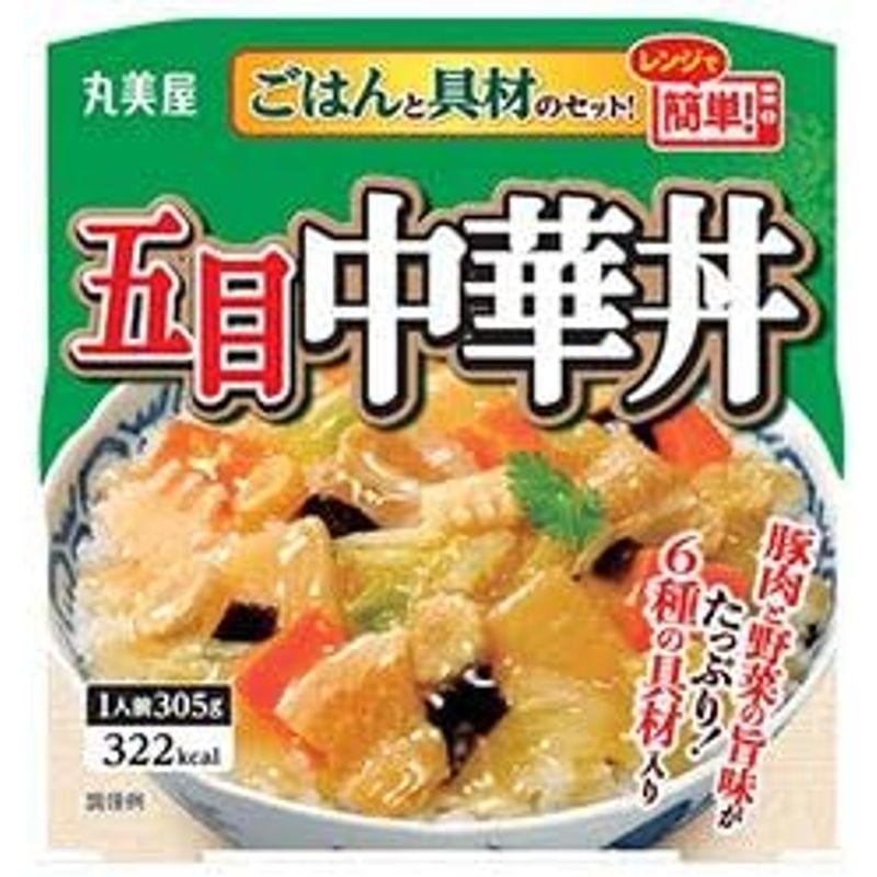 丸美屋 五目中華丼 ごはん付き 305g×6個入×(2ケース)