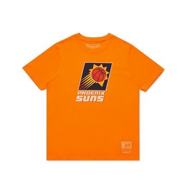 Mitchell & Ness NBA Logo Dad Tee太陽 橘 短袖 MT22A-TS01PSO [台灣現貨]