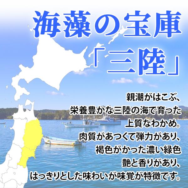 乾燥カットわかめ90g　三陸産 ワカメ 若布 スープ 国産 乾燥 海藻 味噌汁 メール便でお届け がってん寿司