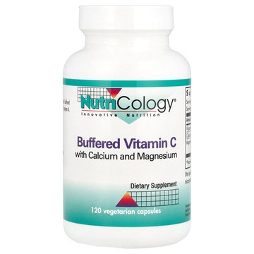 Nutricology, 鈣鎂緩衝維生素 C，120 粒素食膠囊