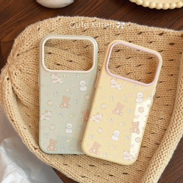 淡果萌寵適用蘋果17PROMAX手機殼iPhone15Pro軟殼14pro小清新13趣味大孔16pro保護殼