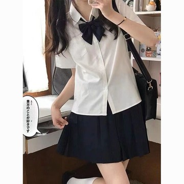 『ATC』 【2026 春夏新品】甜美清新 JK 制服短袖襯衫 學院風百搭上衣 學生日