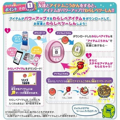 TAMAGOTCHI 4U+ ライムグリーン たまごっち 4Uプラス 本体 通販 LINE