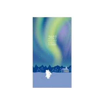 珠友Chuyu2027年60K月計劃筆記/極光/BC-60471-05