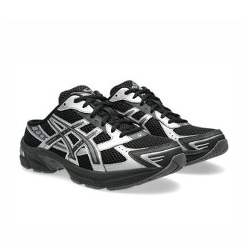 Asics Gel-1130 Mule 黑銀 復古 穆勒鞋 懶人鞋 休閒鞋 運動鞋 男女鞋 1203B048-001