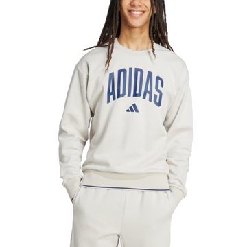 【Adidas 愛迪達】 M COLLEGIATE SW  圓領長袖T恤 男 - JM1732