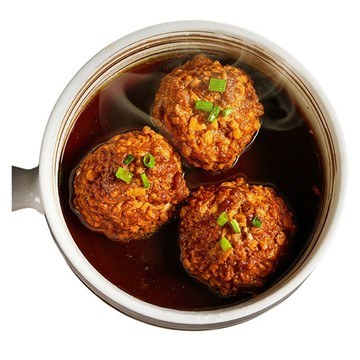 其他年菜單品 紅燒獅子頭500g 2入組 秘製滷汁 大口扎實 熟食 冷凍調理包 料理包 冷凍食品