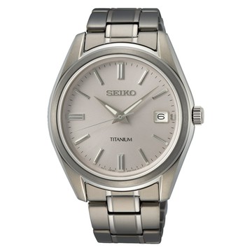 SEIKO 簡約經典鈦金屬腕錶6N52-00B0S(SUR369P1)