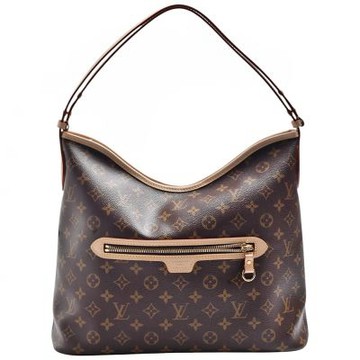 LV M27335經典Lineup系列Monogram帆布塗層手提/肩背包(棕色)