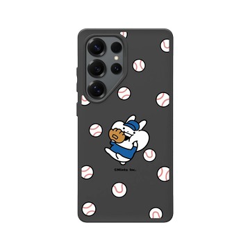 Galaxy S25 Ultra SolidSuit 黑 - Usagyuuun 小突兔 - 來打棒球吧