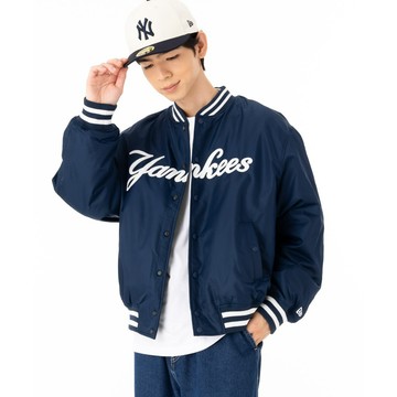 MLB New Era 紐約 洋基隊 New York Yankees 舖棉 刺繡 棒球外套 Jacket