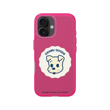 iPhone 16 Clear 粉漾桃 - OSAMU GOODS - 經典復古系列-Dog