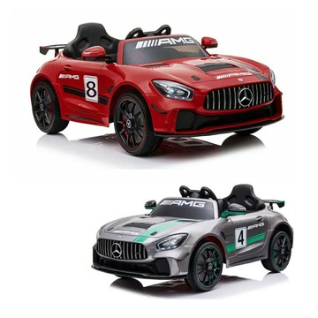 賓士GT4原廠授權 雙驅兒童電動車｜兒童超跑 ｜電動車｜兒童電動車【六甲媽咪】
