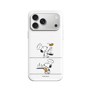 iPhone 17 Pro Max SolidX 白 - 史努比 Snoopy - 小小廚師
