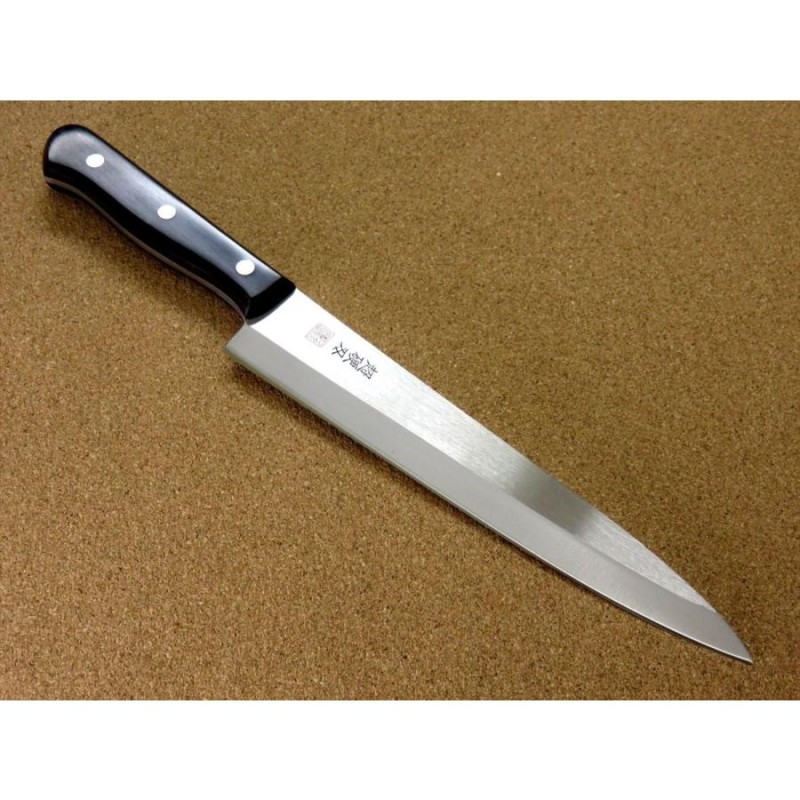 包丁 スジ柳刃包丁 21cm (210mm) 関の刃物 TSマダム 片刃 右利き