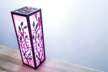 櫻花 LED 燈 – 日式櫻花樹夜燈，粉色花卉桌燈