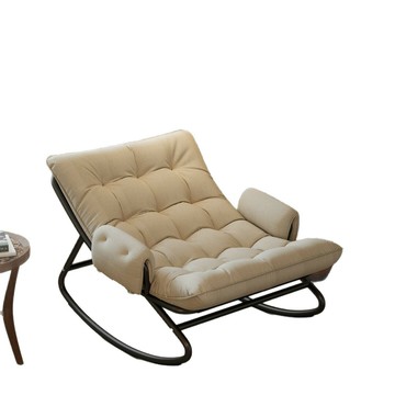 躺椅搖搖椅成人午休椅子坐睡兩用懶人沙發陽臺家用新款雙人搖搖椅[010209DD]