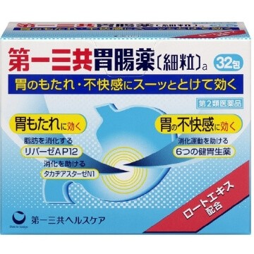 [2 drugs] Daiichi Sankyo gastrointestinal drugs  a 32 follicles
