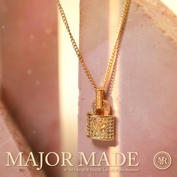 【MAJOR MADE】小鑽MJR鎖頭項鍊