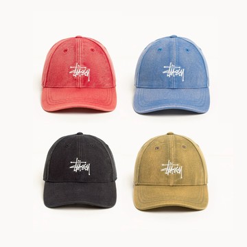 AirRoom正品 2026SS STUSSY BASIC STÜSSY CAP WASHED CANVAS 水洗 帽子