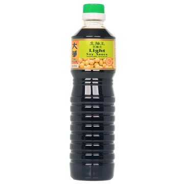 新加坡大華-純釀造淡醬油(生抽)640ML