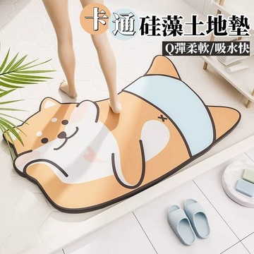 隔日到貨🎀浴室地墊【40*60】硅藻泥地墊房間地墊 硅藻土地墊 浴室防滑墊 吸水腳踏墊 吸水地墊 矽藻土地墊